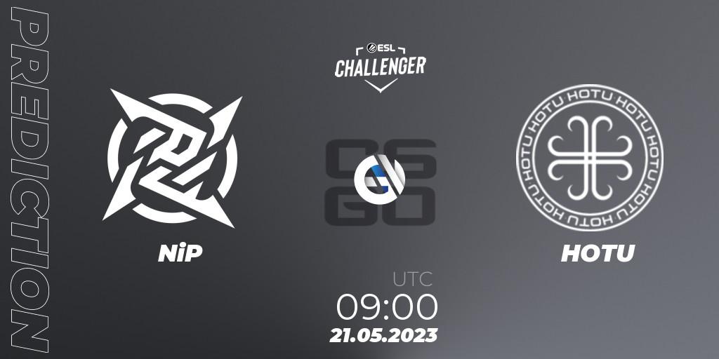 Pronóstico NiP - HOTU. 21.05.2023 at 09:00, Counter-Strike (CS2), ESL Challenger Katowice 2023: European Qualifier