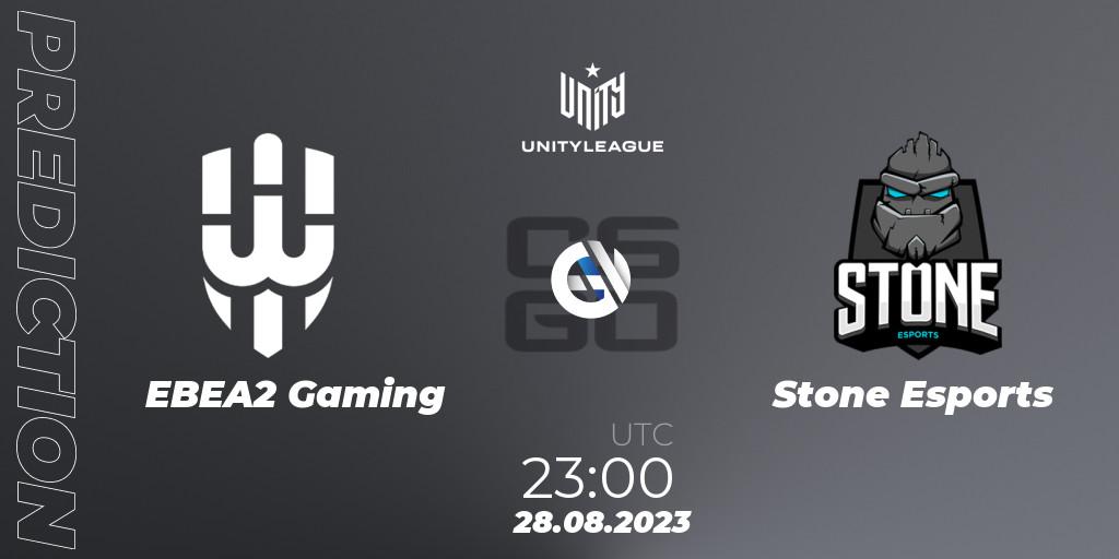 Pronóstico EBEA2 Gaming - Stone Esports. 28.08.2023 at 23:45, Counter-Strike (CS2), LVP Unity League Argentina 2023