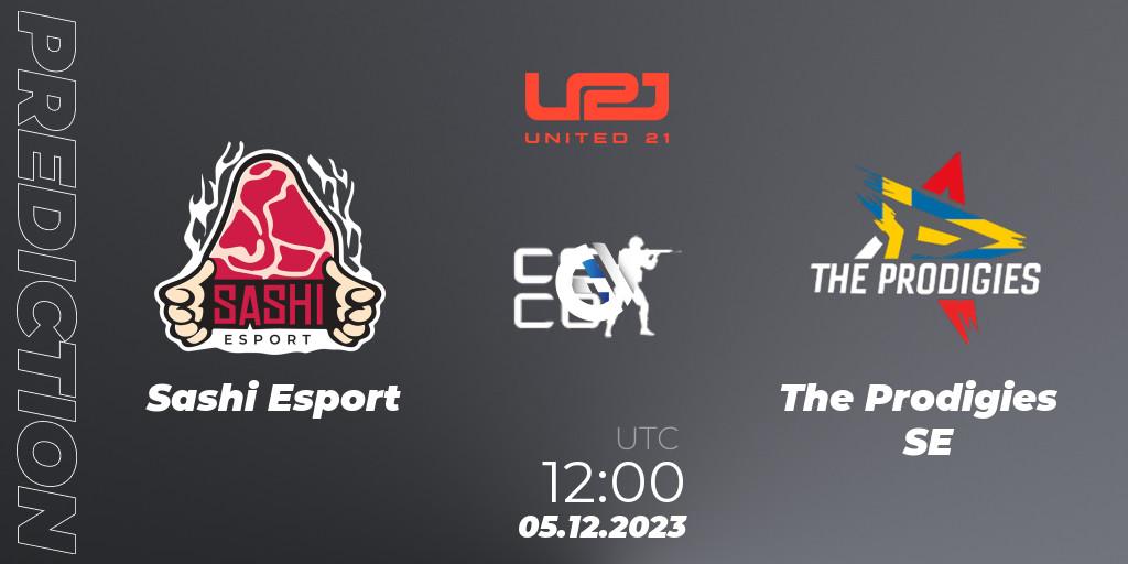 Pronóstico Sashi Esport - The Prodigies SE. 05.12.2023 at 12:00, Counter-Strike (CS2), United21 Season 9