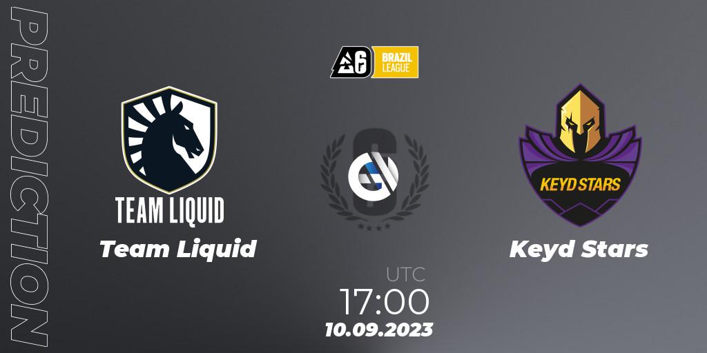 Pronóstico Team Liquid - Keyd Stars. 10.09.2023 at 17:00, Rainbow Six, Brazil League 2023 - Stage 2