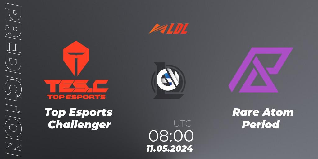 Pronóstico Top Esports Challenger - Rare Atom Period. 11.05.2024 at 08:00, LoL, LDL 2024 - Stage 2