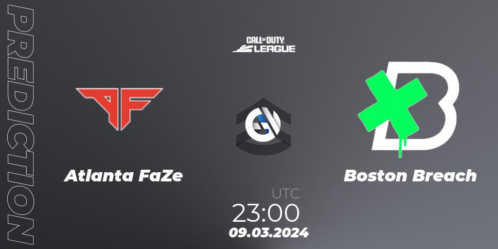 Pronóstico Atlanta FaZe - Boston Breach. 09.03.2024 at 23:00, Call of Duty, Call of Duty League 2024: Stage 2 Major Qualifiers