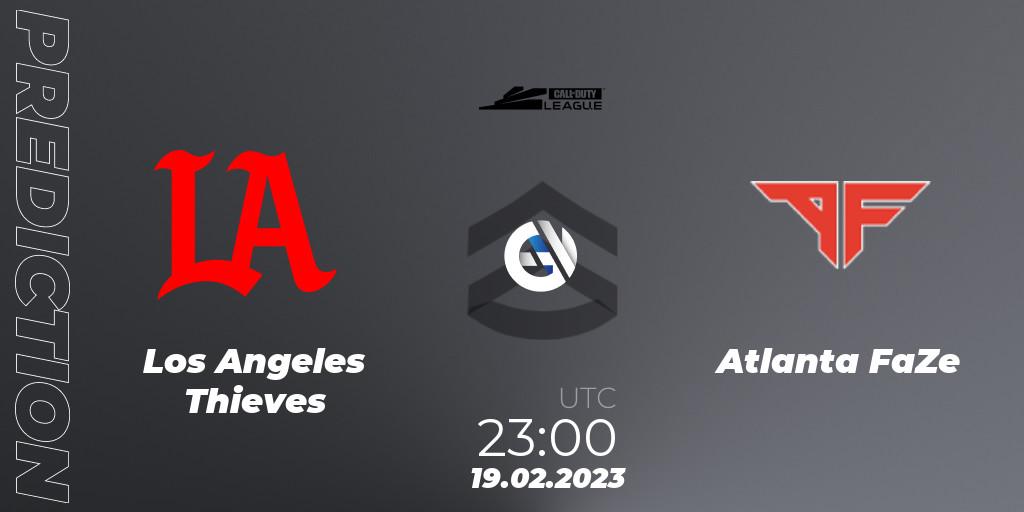Pronóstico Los Angeles Thieves - Atlanta FaZe. 19.02.2023 at 23:00, Call of Duty, Call of Duty League 2023: Stage 3 Major Qualifiers