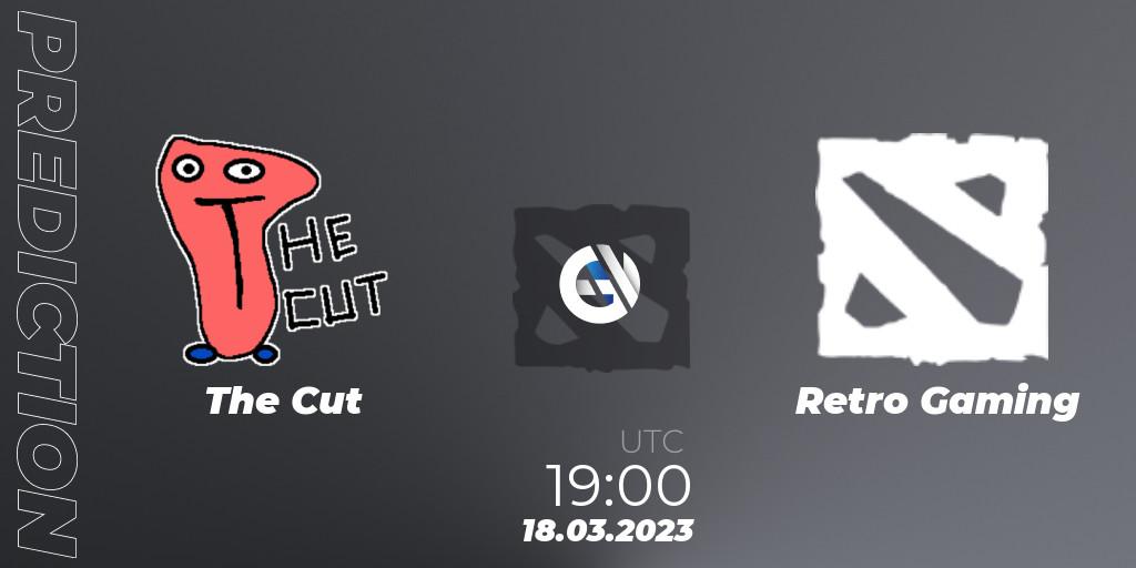 Pronóstico The Cut - Retro Gaming. 19.03.2023 at 19:05, Dota 2, TodayPay Invitational Season 4