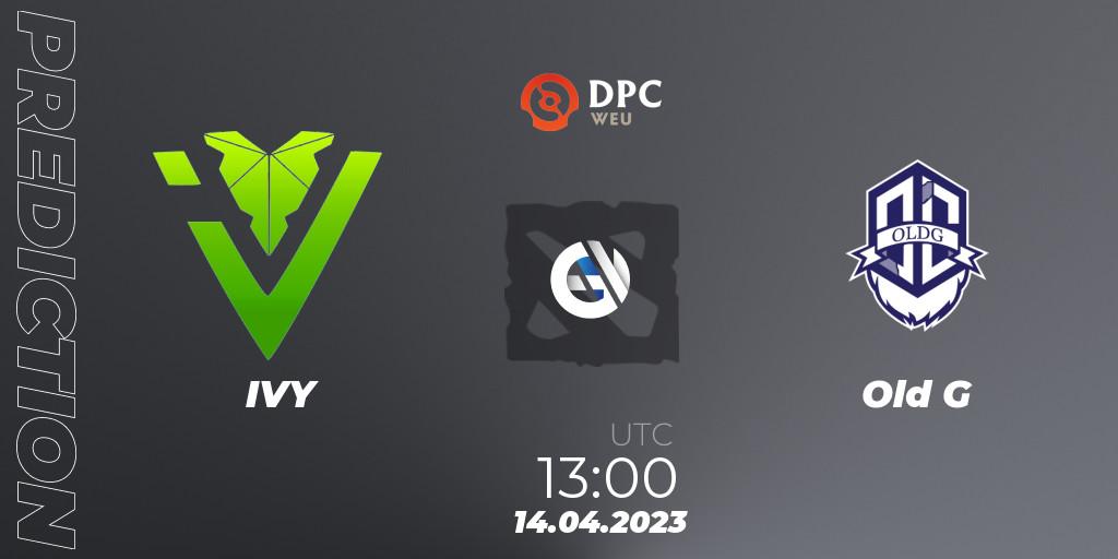 Pronóstico IVY - Old G. 14.04.2023 at 12:56, Dota 2, DPC 2023 Tour 2: WEU Division II (Lower)
