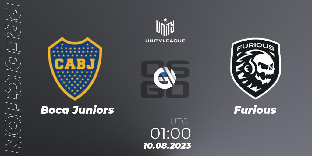 Pronóstico Boca Juniors - Furious. 10.08.2023 at 01:00, Counter-Strike (CS2), LVP Unity League Argentina 2023