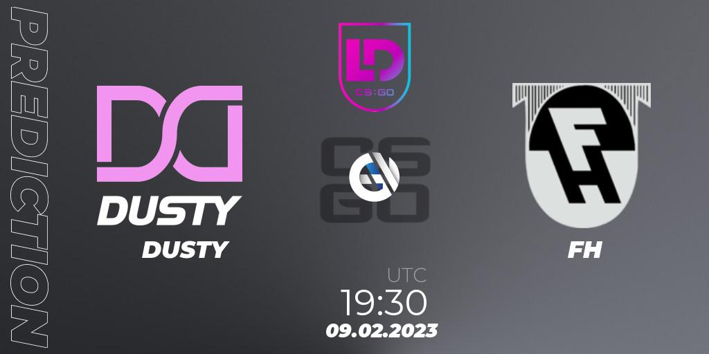 Pronóstico DUSTY - FH. 09.02.23, CS2 (CS:GO), Icelandic Esports League Season 7
