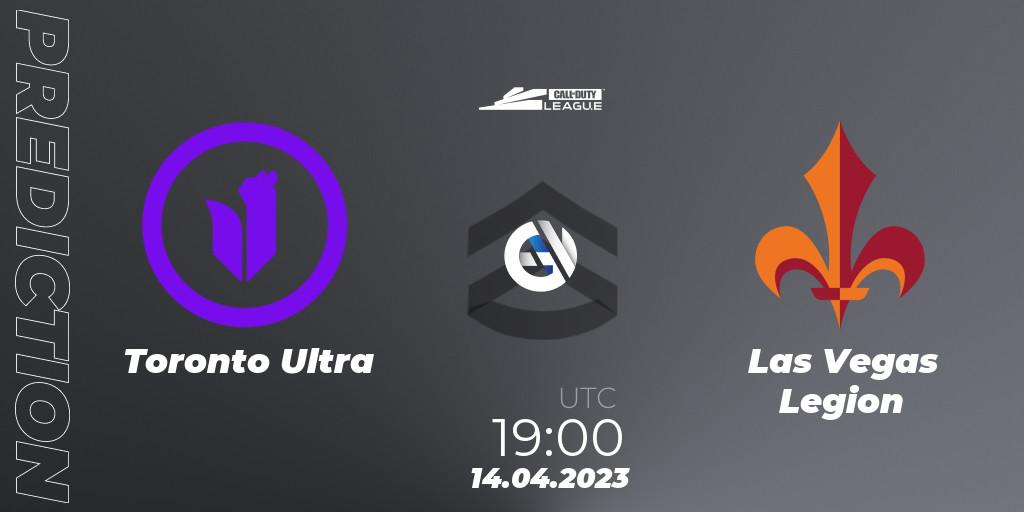 Pronóstico Toronto Ultra - Las Vegas Legion. 14.04.2023 at 19:00, Call of Duty, Call of Duty League 2023: Stage 4 Major Qualifiers