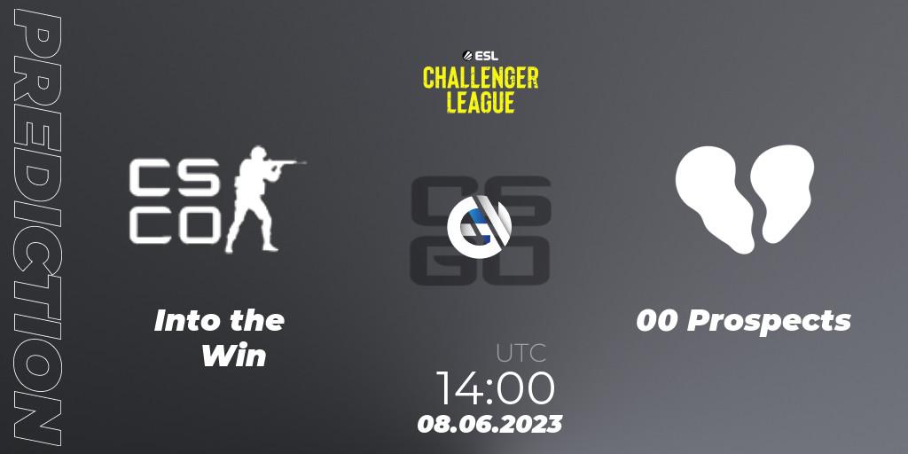 Pronóstico Into the Win - 00 Prospects. 08.06.23, CS2 (CS:GO), ESL Challenger League Season 45 Europe Relegation