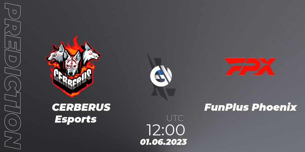 Pronóstico CERBERUS Esports - FunPlus Phoenix. 01.06.23, Wild Rift, WRL Asia 2023 - Season 1 - Regular Season