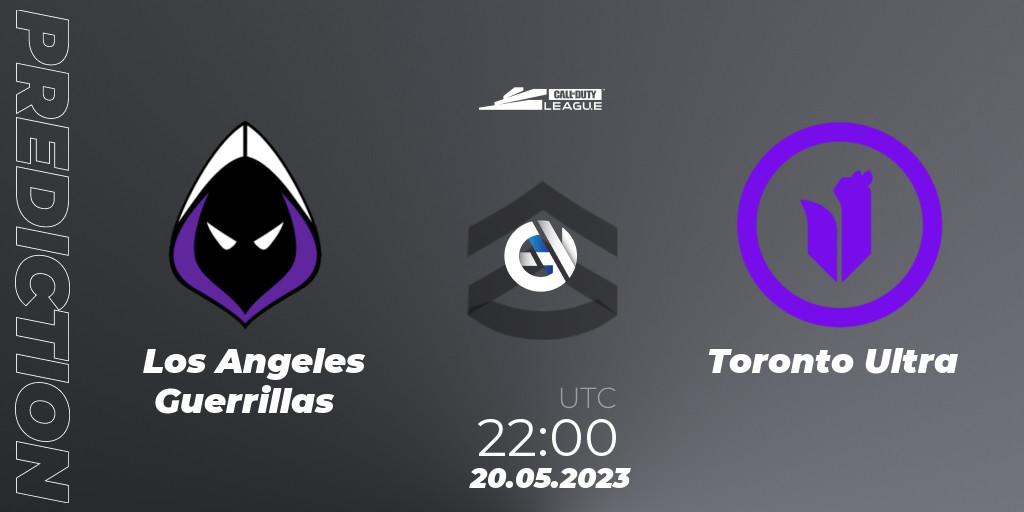 Pronóstico Los Angeles Guerrillas - Toronto Ultra. 20.05.2023 at 22:00, Call of Duty, Call of Duty League 2023: Stage 5 Major Qualifiers