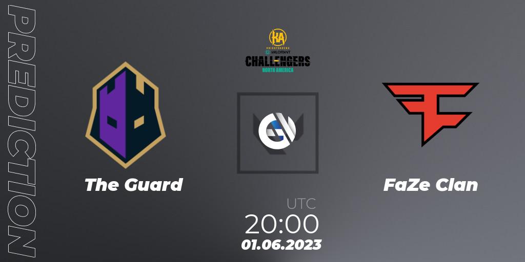 Pronóstico The Guard - FaZe Clan. 01.06.23, VALORANT, VALORANT Challengers 2023: North America Challenger Playoffs