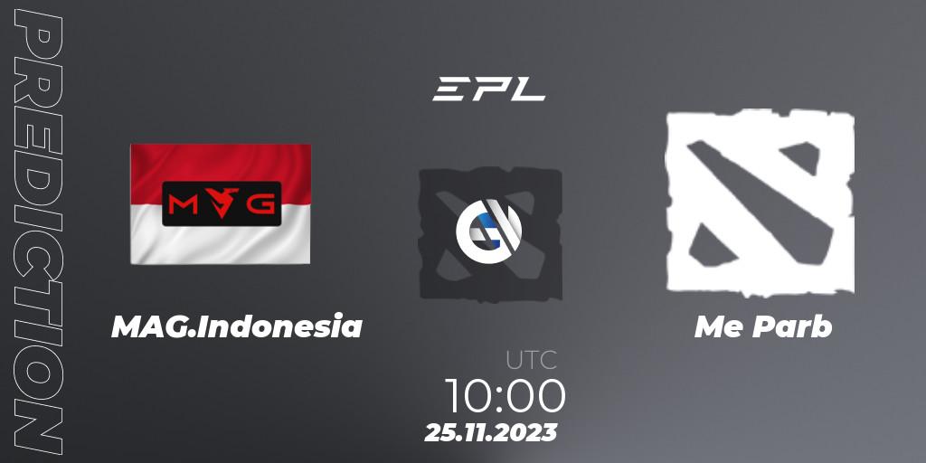 Pronóstico MAG.Indonesia - Me Parb. 25.11.2023 at 10:00, Dota 2, EPL World Series: Southeast Asia Season 1