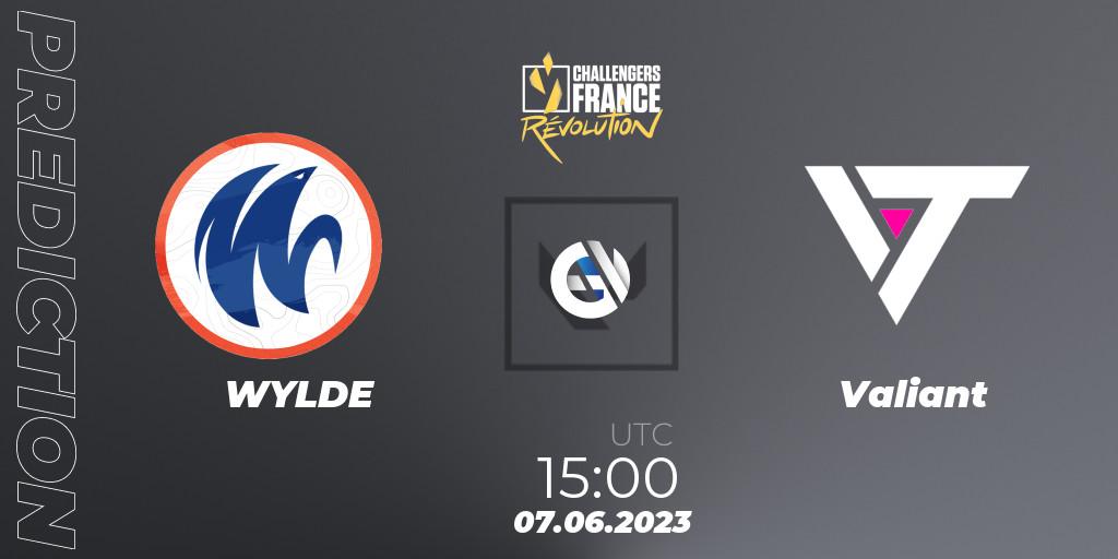 Pronóstico WYLDE - Valiant. 07.06.23, VALORANT, VALORANT Challengers 2023 France: Revolution Split 2 - Playoffs