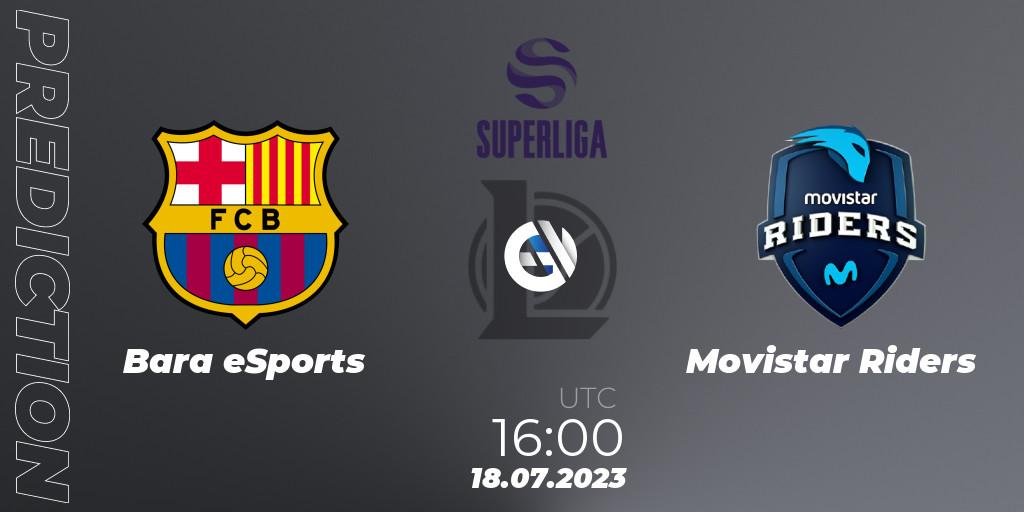 Pronóstico Barça eSports - Movistar Riders. 20.06.2023 at 20:15, LoL, Superliga Summer 2023 - Group Stage