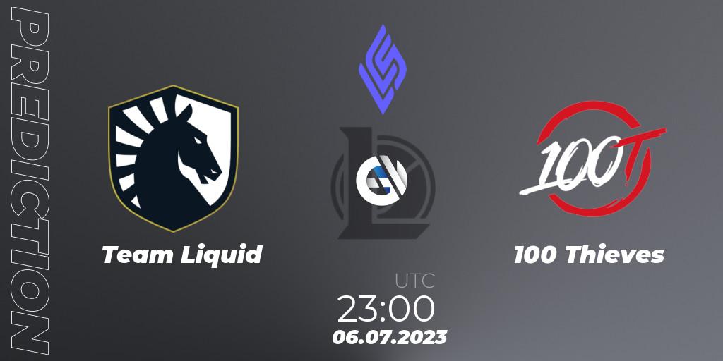 Pronóstico Team Liquid - Immortals. 07.07.23, LoL, LCS Summer 2023 - Group Stage