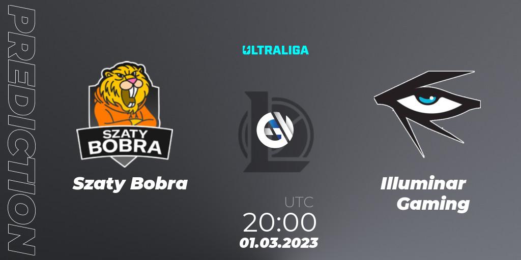 Pronóstico Szaty Bobra - Illuminar Gaming. 27.02.2023 at 20:00, LoL, Ultraliga Season 9 - Group Stage
