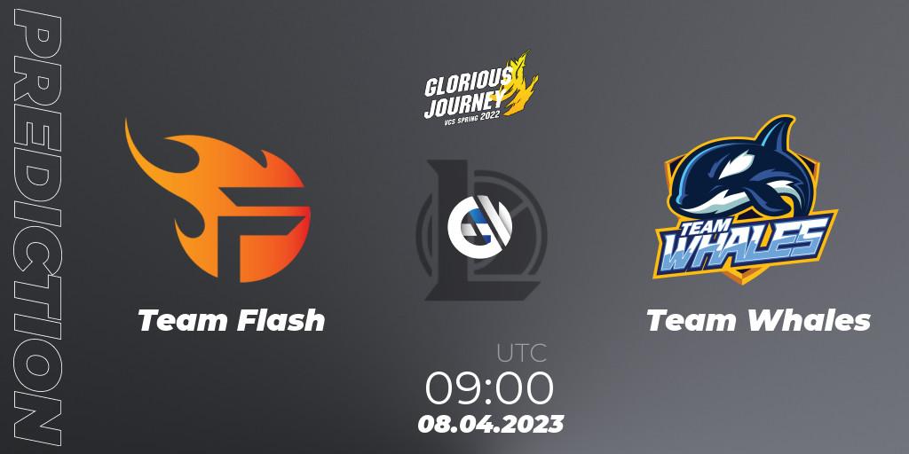 Pronóstico Team Flash - Team Whales. 08.04.2023 at 10:00, LoL, VCS Spring 2023 - Group Stage