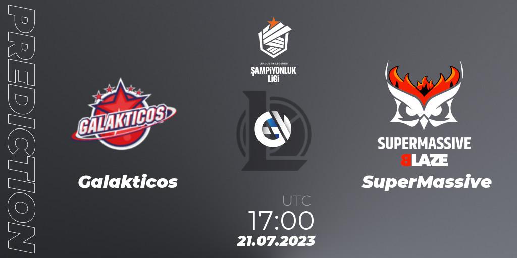 Pronóstico Galakticos - SuperMassive. 21.07.23, LoL, TCL Summer 2023 - Group Stage