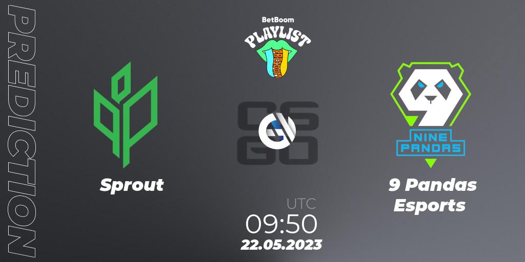 Pronóstico Sprout - 9 Pandas Esports. 22.05.2023 at 09:50, Counter-Strike (CS2), BetBoom Playlist. Freedom