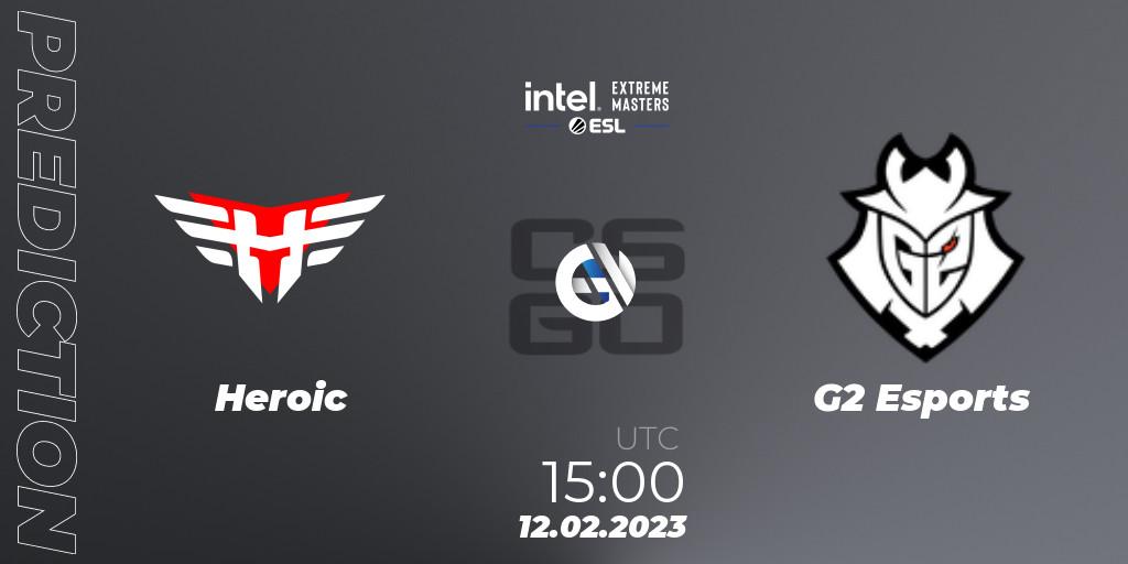 Pronóstico Heroic - G2 Esports. 12.02.23, CS2 (CS:GO), IEM Katowice 2023