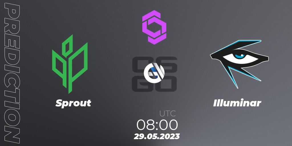 Pronóstico Sprout - Illuminar. 29.05.2023 at 08:10, Counter-Strike (CS2), CCT West Europe Series 4
