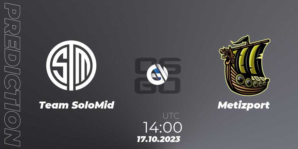 Pronóstico Team SoloMid - Metizport. 17.10.2023 at 14:40, Counter-Strike (CS2), YaLLa Compass 2024