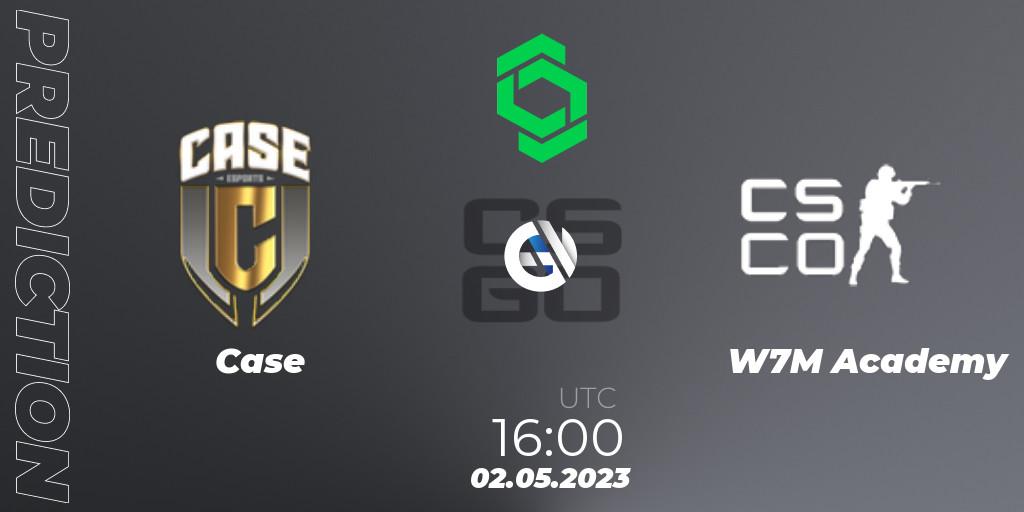 Pronóstico Case - w7m Academy. 02.05.2023 at 16:00, Counter-Strike (CS2), CCT South America Series #7