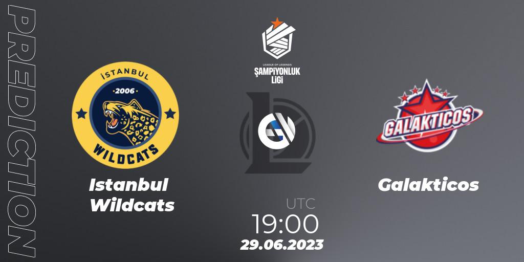 Pronóstico Istanbul Wildcats - Galakticos. 29.06.2023 at 19:00, LoL, TCL Summer 2023 - Group Stage