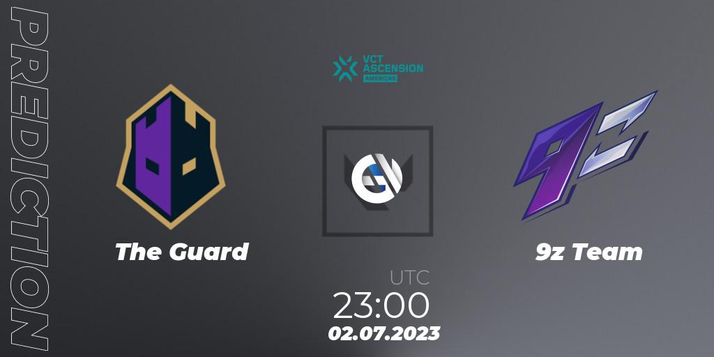 Pronóstico The Guard - 9z Team. 02.07.2023 at 23:00, VALORANT, VALORANT Challengers Ascension 2023: Americas