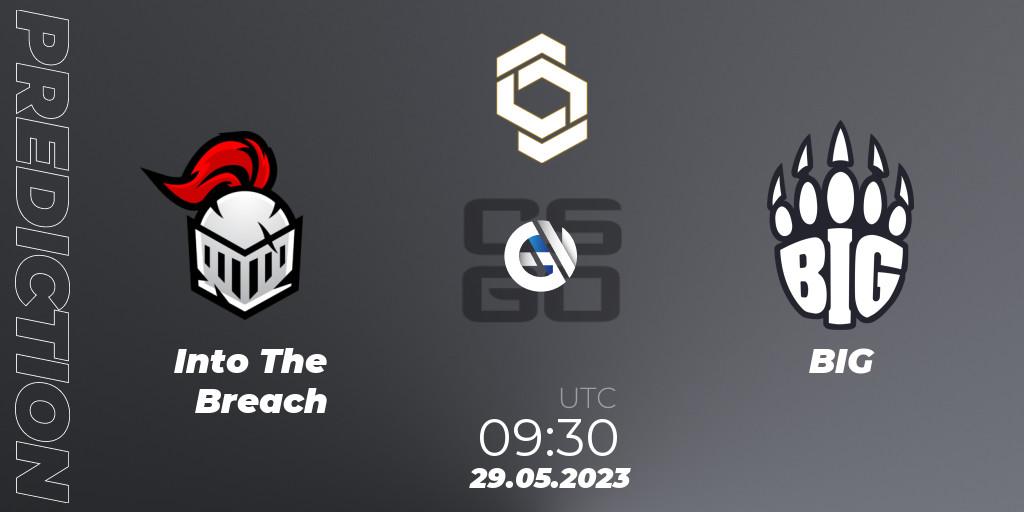 Pronóstico Into The Breach - BIG. 29.05.2023 at 09:30, Counter-Strike (CS2), CCT 2023 Online Finals 1