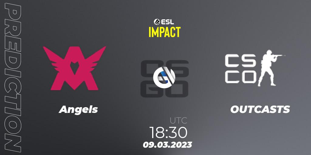 Pronóstico Angels - GUILD. 09.03.23, CS2 (CS:GO), ESL Impact League Season 3: European Division