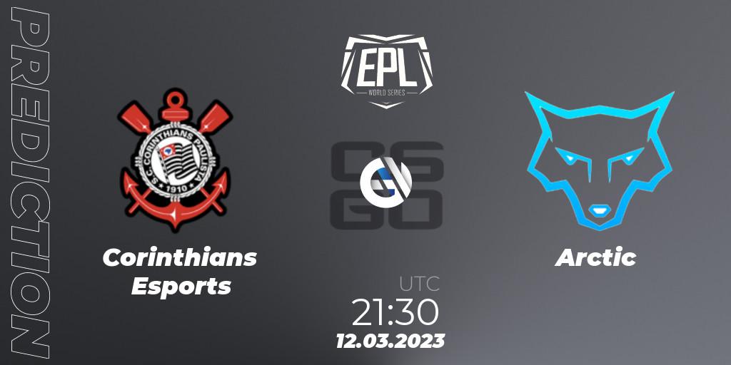 Pronóstico Corinthians Esports - Arctic. 12.03.23, CS2 (CS:GO), EPL World Series: Americas Season 3