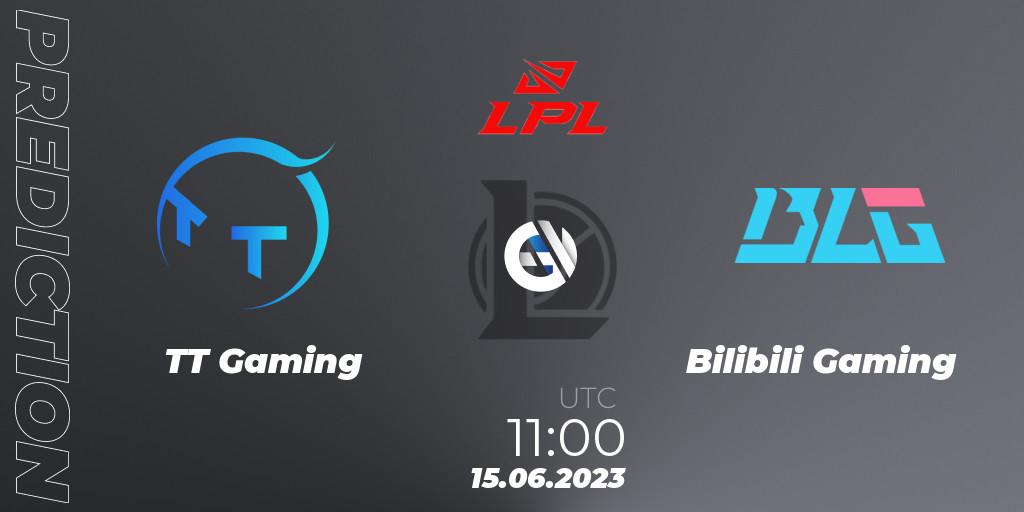 Pronóstico TT Gaming - Bilibili Gaming. 15.06.23, LoL, LPL Summer 2023 Regular Season