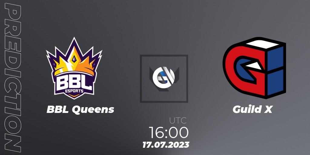Pronóstico BBL Queens - Guild X. 17.07.23, VALORANT, VCT 2023: Game Changers EMEA Series 2 - Group Stage