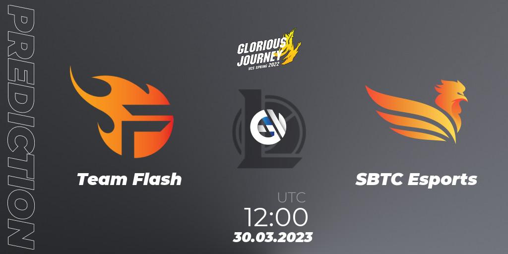 Pronóstico Team Flash - SBTC Esports. 11.03.2023 at 10:00, LoL, VCS Spring 2023 - Group Stage