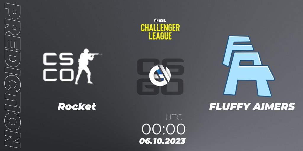 Pronóstico Rocket - FLUFFY AIMERS. 22.11.2023 at 22:30, Counter-Strike (CS2), ESL Challenger League Season 46: North America