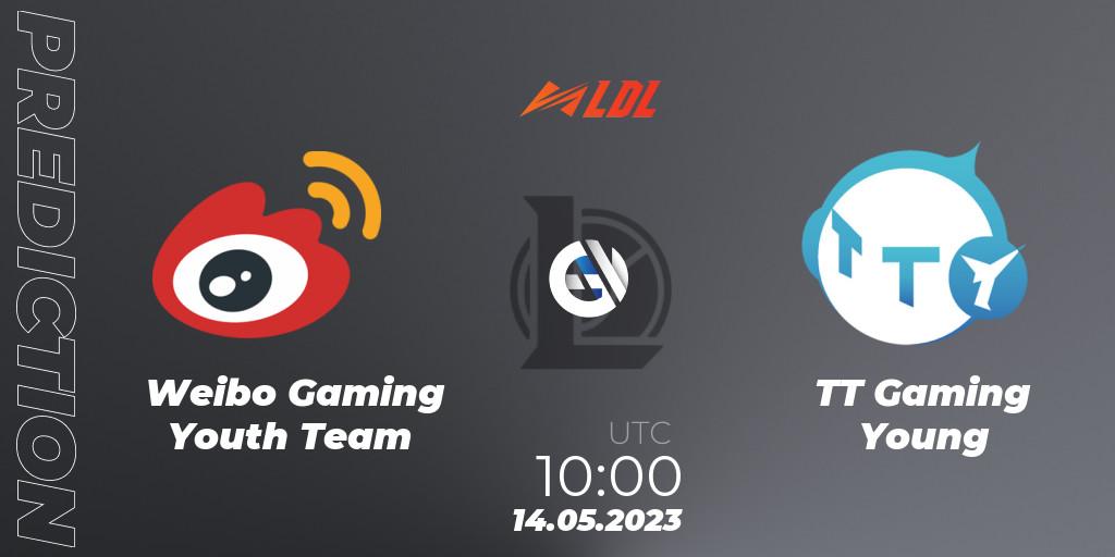 Pronóstico Weibo Gaming Youth Team - TT Gaming Young. 14.05.2023 at 11:00, LoL, LDL 2023 - Regular Season - Stage 2