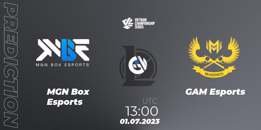 Pronóstico MGN Box Esports - GAM Esports. 01.07.2023 at 12:10, LoL, VCS Dusk 2023