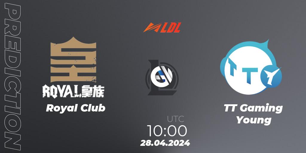 Pronóstico Royal Club - TT Gaming Young. 28.04.24, LoL, LDL 2024 - Stage 2