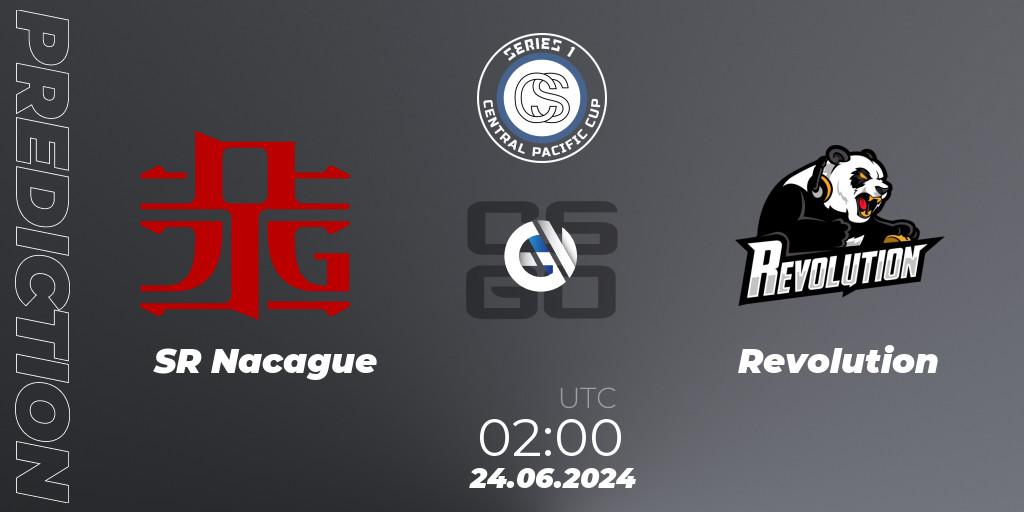 Pronóstico SR Nacague - Revolution. 24.06.2024 at 02:00, Counter-Strike (CS2), Central Pacific Cup: Series 1