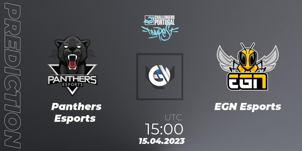 Pronóstico Panthers Esports - EGN Esports. 15.04.2023 at 15:00, VALORANT, VALORANT Challengers 2023 Portugal: Tempest Split 2