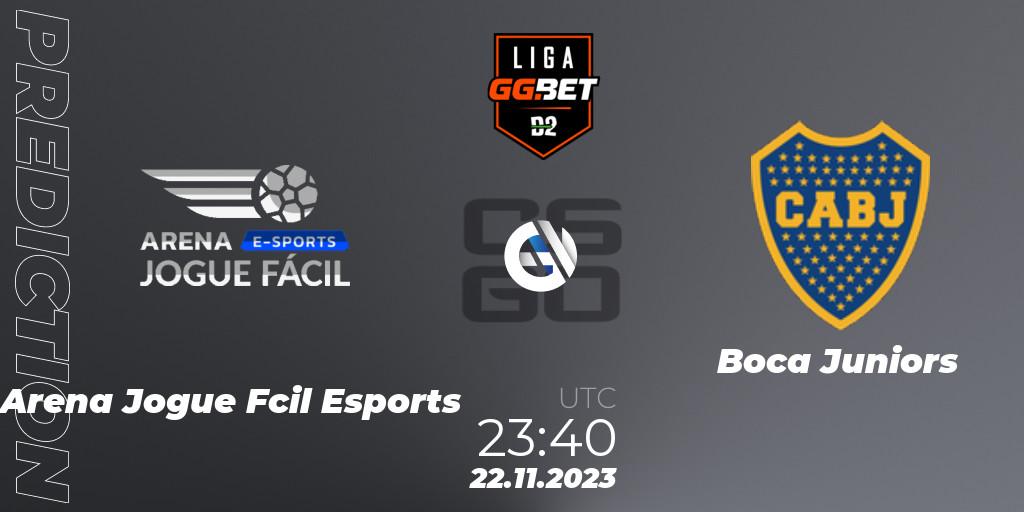 Pronóstico Arena Jogue Fácil Esports - Boca Juniors. 22.11.23, CS2 (CS:GO), Dust2 Brasil Liga Season 2