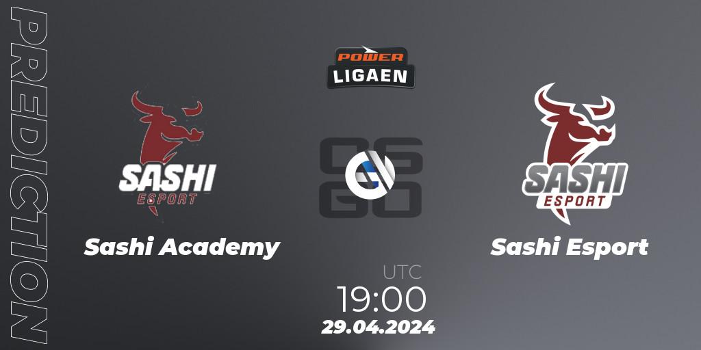 Pronóstico Sashi Academy - Sashi Esport. 29.04.2024 at 19:00, Counter-Strike (CS2), Dust2.dk Ligaen Season 26