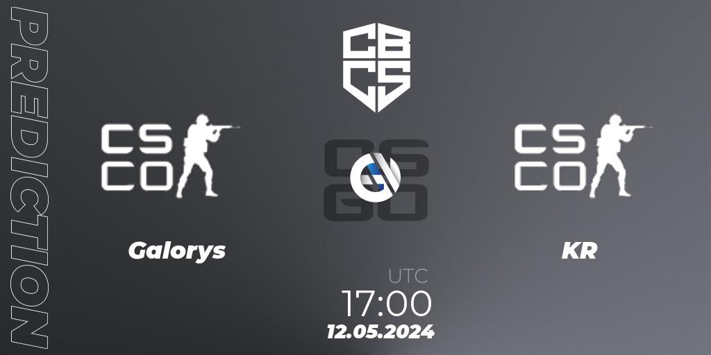 Pronóstico Galorys - KRÜ Esports. 12.05.2024 at 19:45, Counter-Strike (CS2), CBCS Season 4