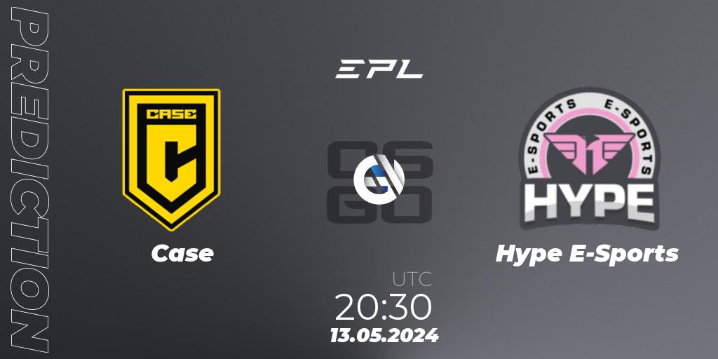 Pronóstico Case - Hype E-Sports. 14.05.2024 at 15:30, Counter-Strike (CS2), EPL World Series: Americas Season 8
