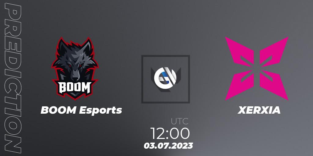 Pronóstico BOOM Esports - XERXIA. 03.07.23, VALORANT, VALORANT Challengers Ascension 2023: Pacific - Group Stage