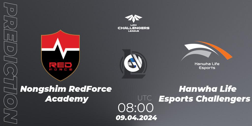 Pronóstico Nongshim RedForce Academy - Hanwha Life Esports Challengers. 09.04.2024 at 08:00, LoL, LCK Challengers League 2024 Spring - Playoffs