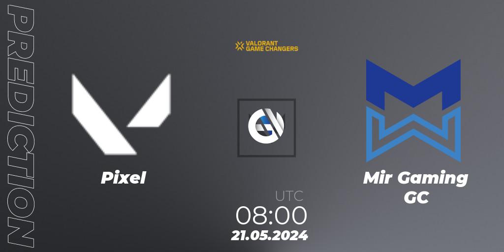 Pronóstico Pixel - Mir Gaming GC. 21.05.2024 at 08:00, VALORANT, VCT 2024: Game Changers Korea Stage 1