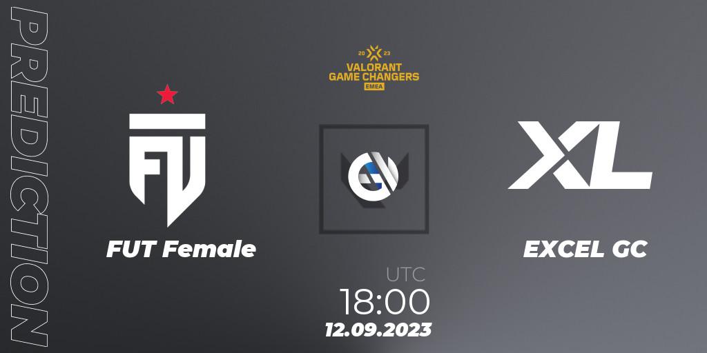 Pronóstico FUT Female - EXCEL GC. 12.09.2023 at 18:00, VALORANT, VCT 2023: Game Changers EMEA Stage 3 - Group Stage
